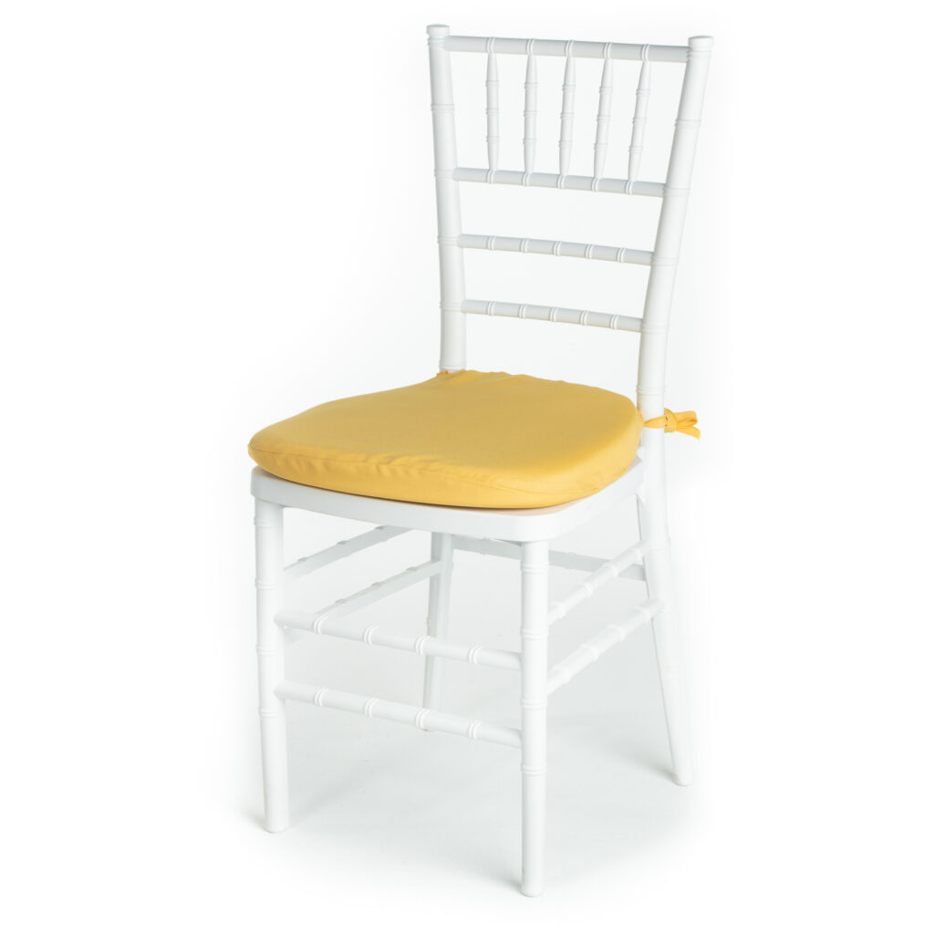 Gold Solid Chair Pad