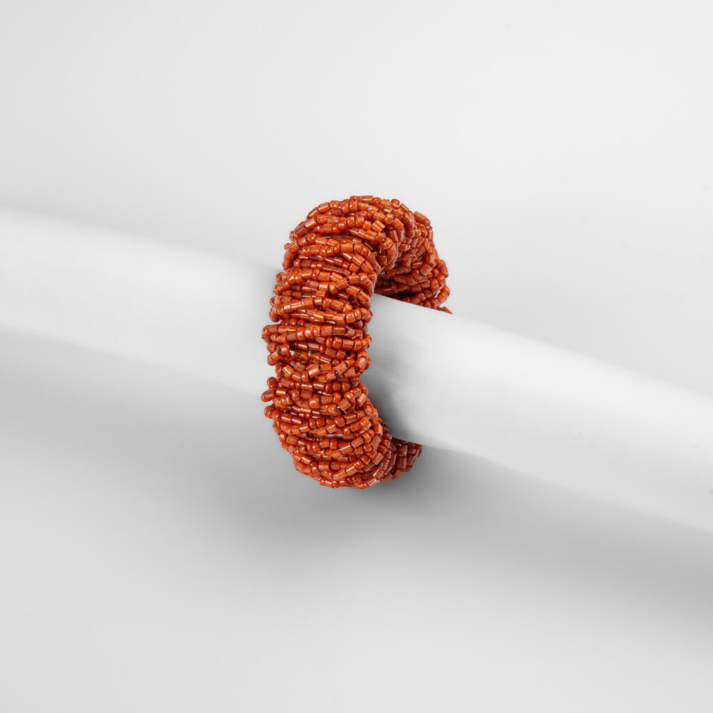 Orange Aria Napkin Ring