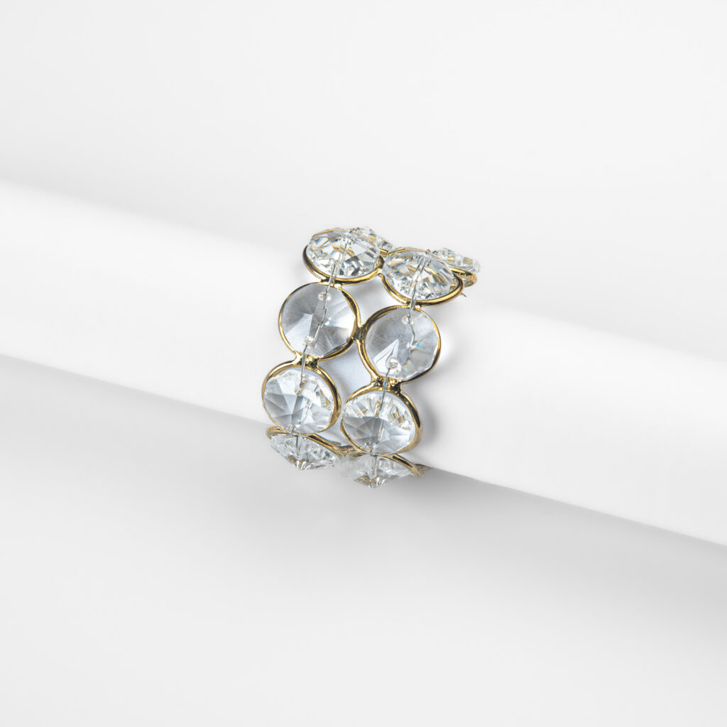 Gold Crystal Napkin Ring