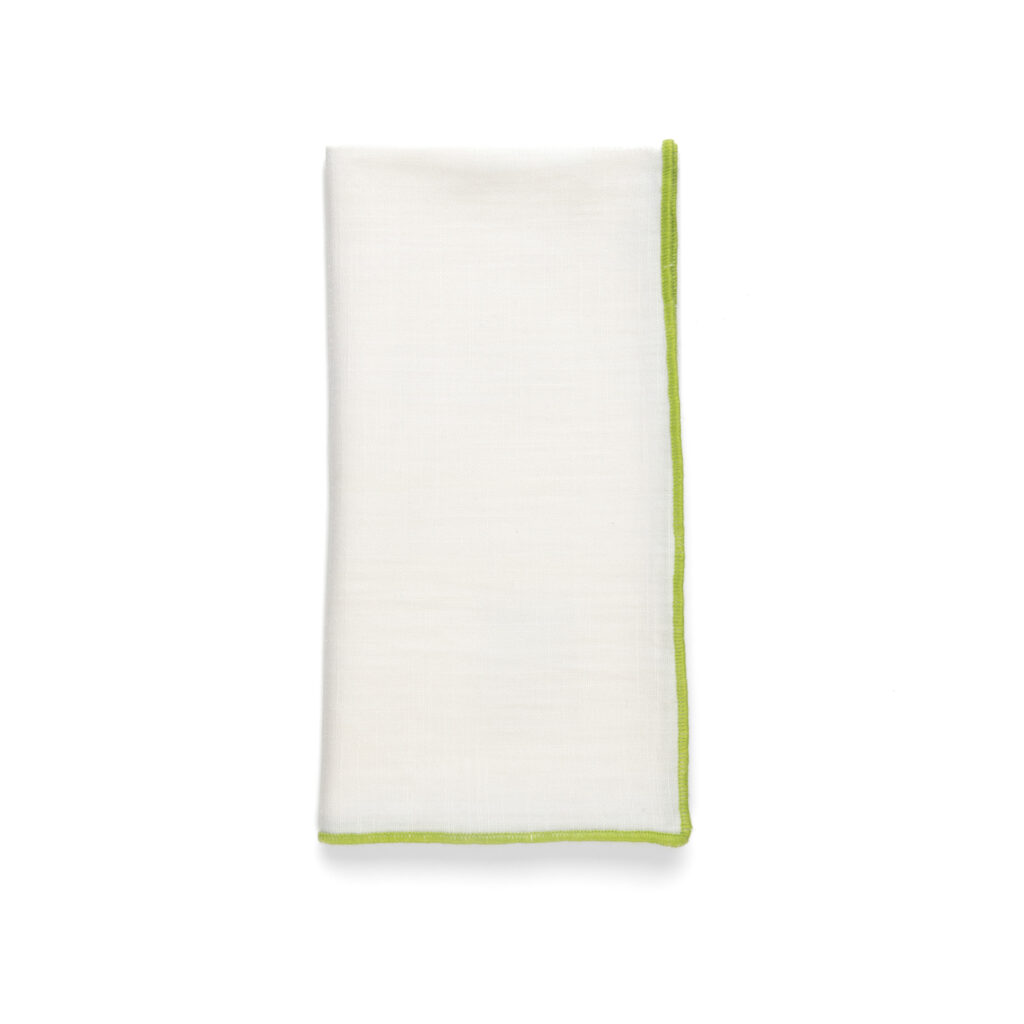 Lime Out of Line Napkin