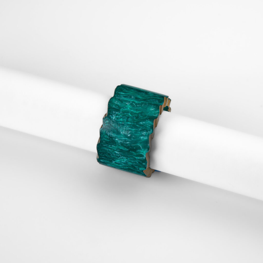 Green Siena Napkin Ring